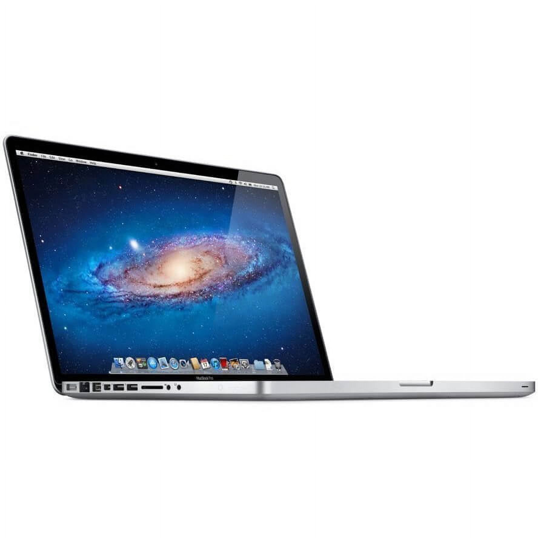 Restored Apple MacBook Pro Laptop, 13.3", Intel Core i5-3210M, 8GB RAM, 500GB HD, DVD-RW, Mac OS X 10.13.6 High Sierra, Silver, MD102LL/A (Refurbished) - image 2 of 4