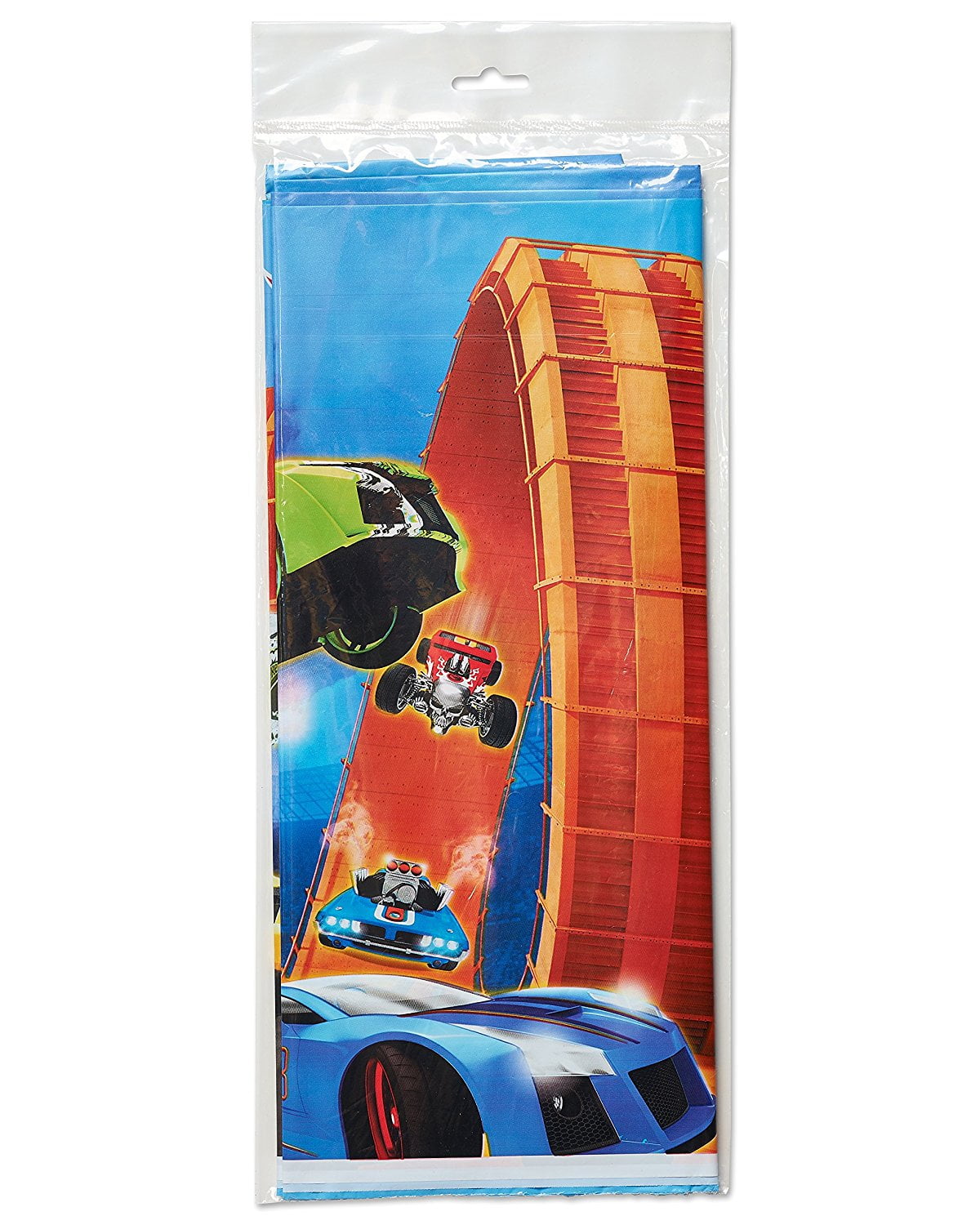 Hot Wheels Tischdecke Aus Kunststoff – 137 X 243 Cm, Perfekt Für Kinderpartys