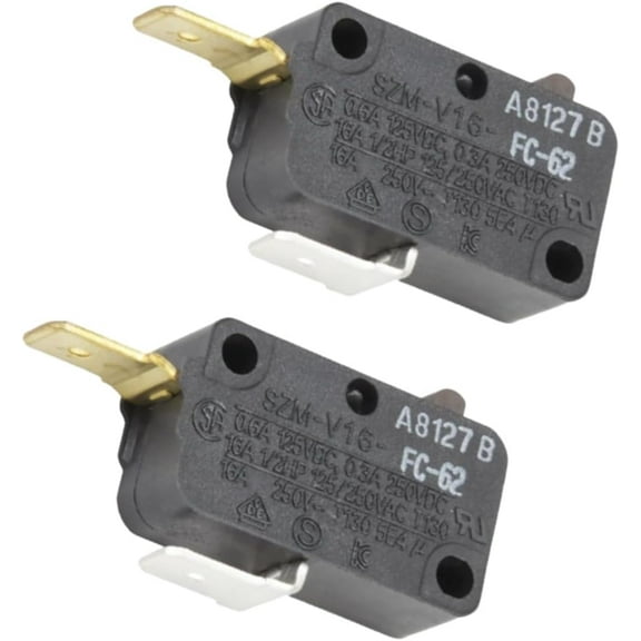 Scaroo W10269458 Microwave Door Switch for GE Replaces WB24X830 2-Pack