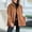 Brown, variant on HAPIMO Women's Corduroy Coats Casual Comfy Long Sleeve Button Down Hooded Jacket Oversiez Solid Pocket Outerwear Coat Fall Winter Warm Clothes Green L