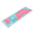 thumbnail image 4 of Teclas de teclado PBT 2 colores Moldeo por inyección Transmisión de luz Altura OEM Teclas combinadas de bricolaje para teclado mecánico Rosa Azul Púrpura, 4 of 8