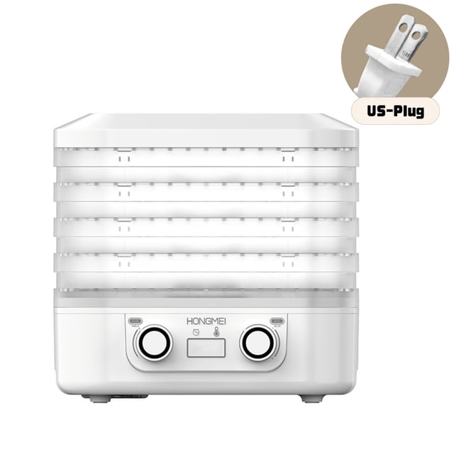 5-Tray Food Dehydrator with Adjustable Temperature, Auto Food Dryer Machine