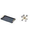 thumbnail image 1 of Elegante Mesa Rectangular Con Una Moderna Escultura De Esfera De Burbujas, Ideal Para Decorar Con Estilo El Hogar, Hoteles, Bares, Oficinas O Salas De Estar., 1 of 8