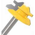 thumbnail image 4 of 45 Degree Lock Miter Router Bit 8mm, Wood Milling Cutter, Slotting Cutter, Tenon Joint Cutter For Engraving Machine Woodworking Cutter Tool, 4 of 5