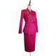 thumbnail image 2 of Traje de lujo nuevo con bordado chino, uniforme, reunión de anfitriones, trajes con falda, blazer y trajes, trajes de alta gama para mujer, 2 of 5
