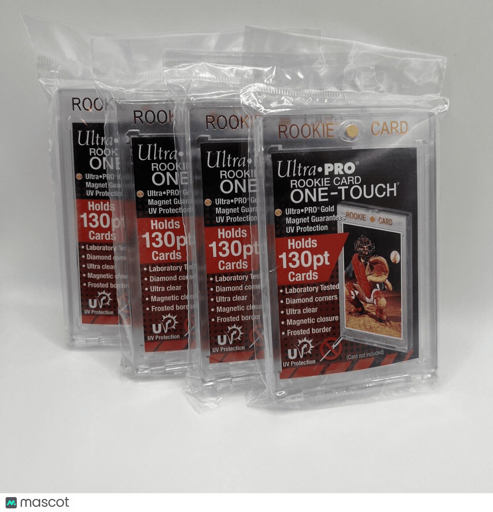 Ultra Pro One Touch Magnetic Card Holders Lot De 5 - Protection Cartes 130pt - Transparent UV