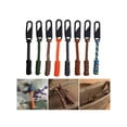 thumbnail image 5 of 5pack Paracord Zippers Pulls Portables Zippers Pulls Outdoor Bag Zippers Pulls for Outdoor Camping and Hiking Gears, 5 of 10