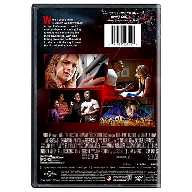 Countdown (DVD), Universal Studios, Horror - Walmart.com