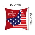 thumbnail image 2 of Xihbxyly La oferta de hoy 1PC Bandera del Día Patriótico y Decoración para Interiores y Exteriores Día de la Independencia, 2 of 2