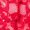 Red, variant on Women's Lace Thong Panties, Breathable Metal Buckle Love Underwear