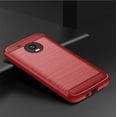 thumbnail image 4 of Phone Case for Motorola Moto E4 with Tempered Glass Screen Protector Cover And Cell Accessories Slim Thin Rugged Silicone Protective MotoE4 E 4 4E 4th Generation XT1768 XT1765 Cases Women Men Red, 4 of 9