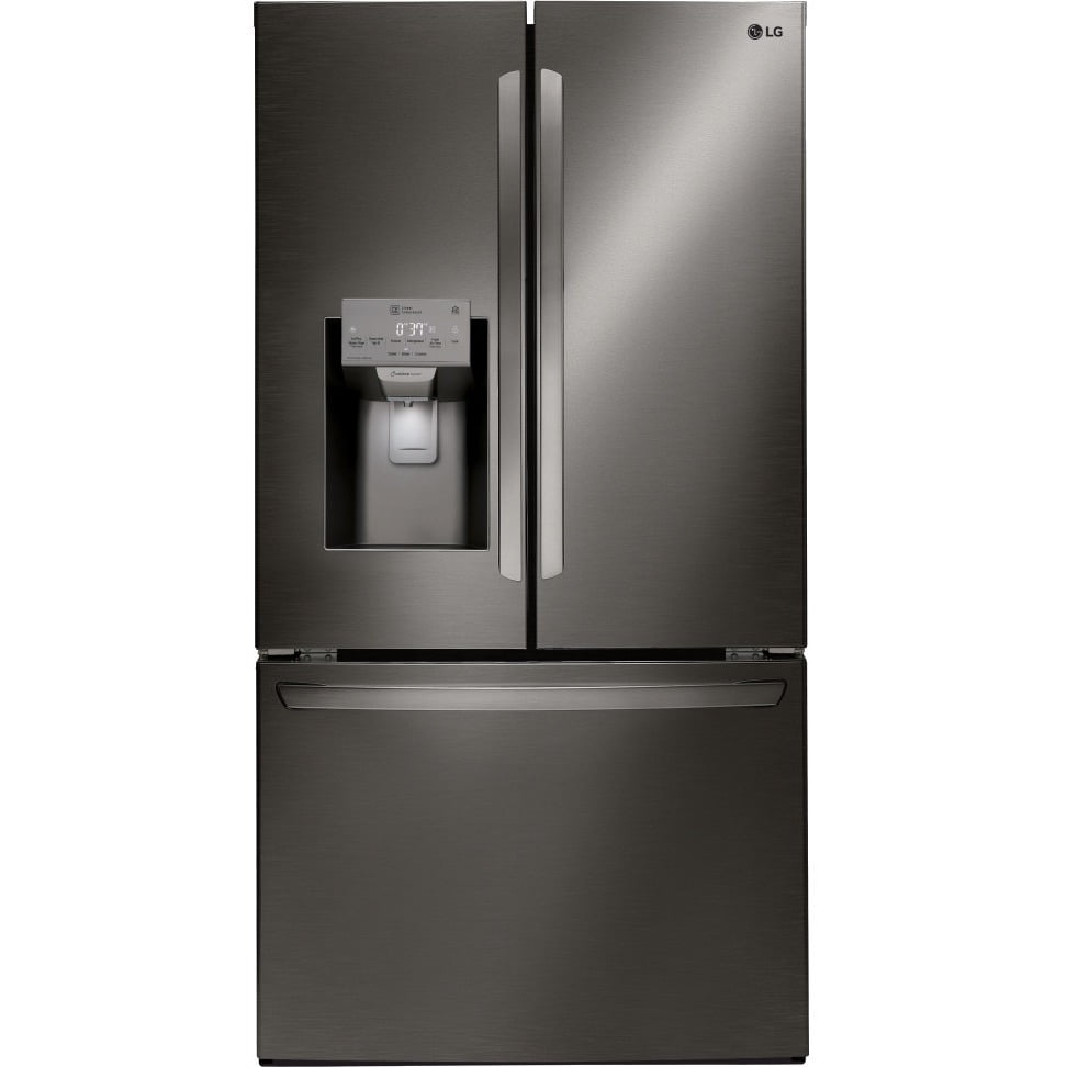 LG 22 cu. ft. Smart WIFI Enabled French Door CounterDepth Refrigerator