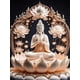 thumbnail image 3 of Pintura de diamante 5D Diy 2023 Nuevo Buda de loto Mosaico cuadrado/redondo completo Bordado religioso Costura Decoración del hogar A107, 3 of 5