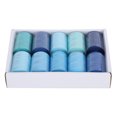 thumbnail image 4 of Sewing Thread Set, Home Sewing Thread, Sewing Accessories 10 Rolls For Clothing Embroidery Blue,Purple,Red,Green, 4 of 8