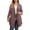 Mauve, variant on Plus Size Cardigan for Women 3/4 Sleeve Casual Open Front Light Cardigan Black-3X