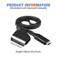 thumbnail image 4 of Scart to HDMI Cable - Scart to HDMI Adapter - All-in-one Scart to HDMI Audio and Video Converter 1080p/720p, 4 of 5