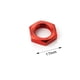thumbnail image 3 of Bewildely 4 Uds 1/5 rueda de montaje hexagonal RC pieza de actualización adaptador fuerte de aleación de aluminio para XMAXX RC pieza de coche Kits de construcción modelo Rojo, 3 of 5