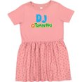 thumbnail image 3 of Inktastic DJ in Training Girls Toddler Dress, 3 of 5