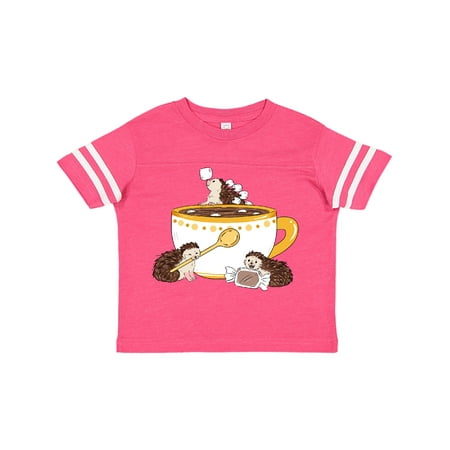 

Inktastic Cute Hot Chocolate Hedgehogs Gift Toddler Boy or Toddler Girl T-Shirt