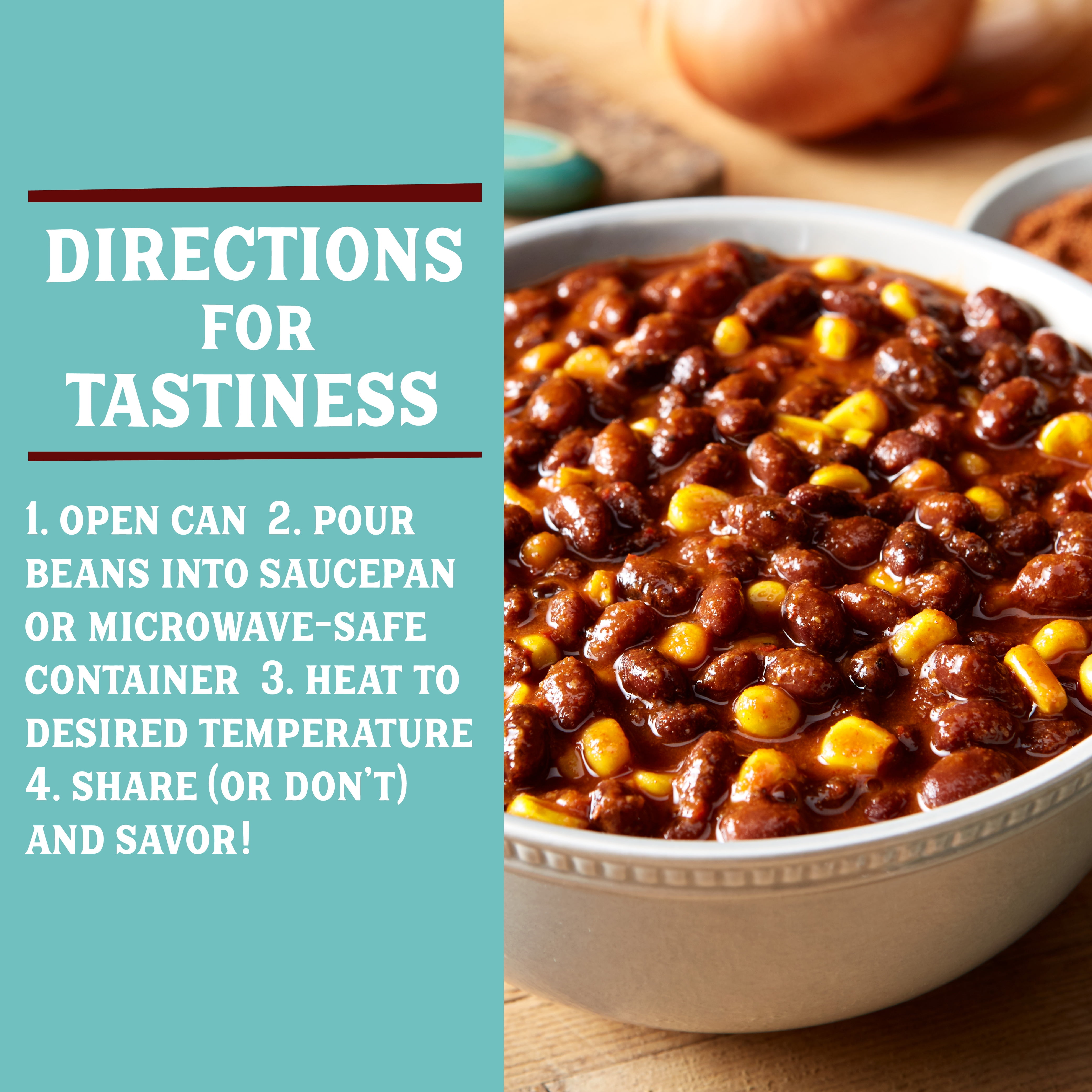 SERIOUS Bean Co Southwest Smokehouse Black Beans, 4-pack of 15.5 Oz Cans