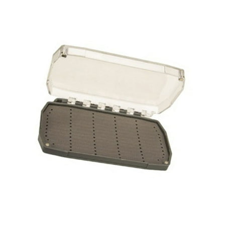 Waterproof Single Side Plastic Fly Box Sponge Pad Insert Flying Storage Fishing Tackle Case Clear Lid Fly Box Container