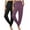 Black + Purple, variant on cFmduc 2 Pack Women's Yoga Joggers High Waisted Workout Cozy Sweatpants Casual Loose Comfy Lounge Pajama Pants with Pockets