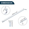 thumbnail image 6 of Unique Bargains Bicycle Spoke Bike Wheel Spokes Nipple 1 Set 13G 45 Steel Galvanized Silver Tone-100mm, 6 of 7