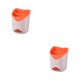 thumbnail image 4 of Inteprter Utensilios de cocina Almacenamiento Fácil de limpiar Durable Organizar Vajilla Organizador de palillos Estante para cubiertos Doble Type3 NO3, 4 of 6