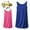 2-Blue+Pinky-a, variant on Cotton Nightgown New Women's Nightgown Sleeveless Cotton Nightdress Summer Casual Comfy Nightwear Tank Nightshirt Plus Size Pajamas Dress Womens Lightweight Nightdress Blue XXL