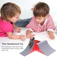 thumbnail image 2 of Mini monopatín para niños, aleación de plástico, diapasón, rampa, mesa de entrenamiento, juguete (A) Likrtyny juguetes de los niños, 2 of 8