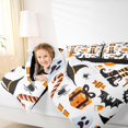thumbnail image 4 of Feelyou Teens Witch Hat Pumpkin Twin Comforter Sets, Gothic Halloween Bedding Set, 2pcs, 4 of 8