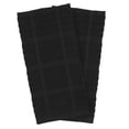 thumbnail image 2 of All-Clad Solid Cotton Kitchen Towels, 2-Pack, Black, 2 of 7