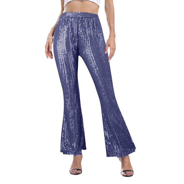 Women Pants Bell Bottoms Multi Colored Slim Trousers Ladies Work Leggings