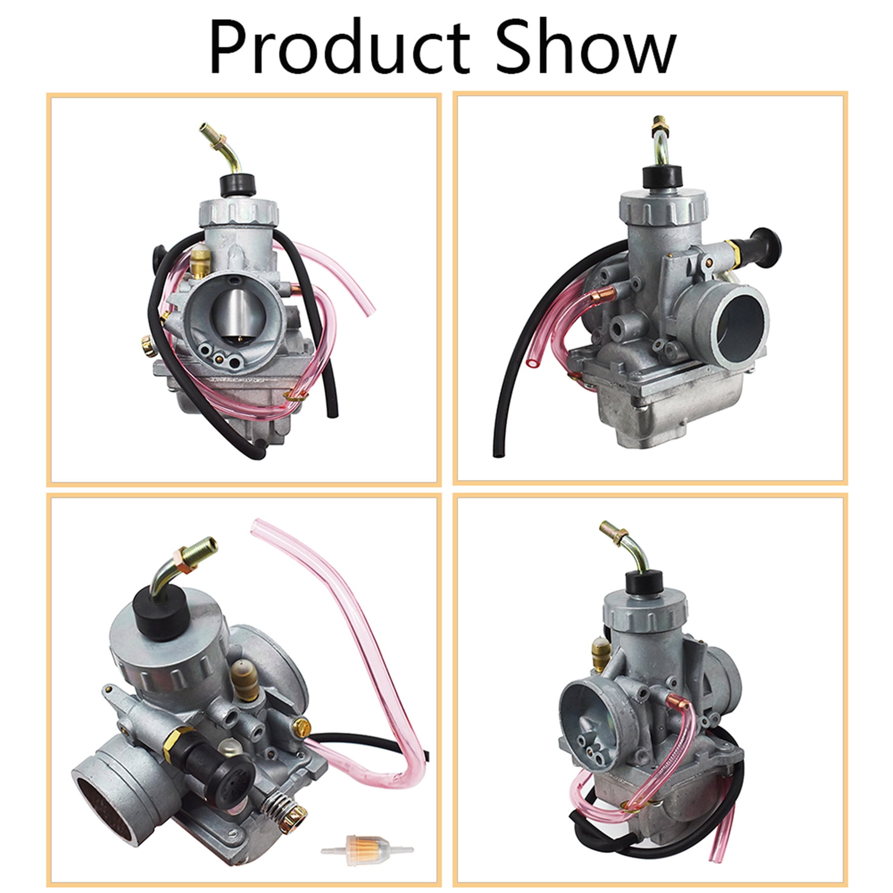 LABLT Carburetor Carb for 1985 1986 1987 Suzuki Quadrunner 250 LT250 LT250EF LT250E 2x4
