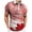 Watermelon Red, variant on Laipiong Independence Day Polo Shirt Men 2026 Canada Maple Leaf Print Flag Short Sleeve Casual Golf Top Outfits