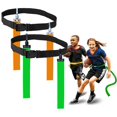 thumbnail image 5 of Bandera deportiva de fútbol con cincha para la cintura, de color brillante, ajustable, para entrenamiento de competición, de PVC, para fútbol americano, para deportes, 5 of 5