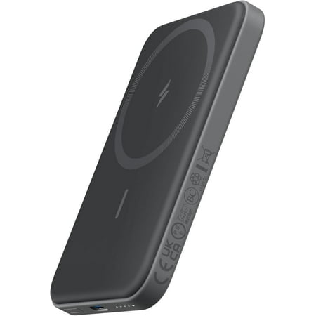 621 Magnetic Portable Charger (MagGo), 5,000mAh Wireless Power Bank with USB-C Cable, Magsafe-Compatible Battery Pack for iPhone 16/15/14/13/12 Series