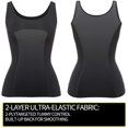 thumbnail image 5 of VASLANDA Women Premium Cami Tank Top Slimming Compression Shapewear Camisole Underwear Tummy Control Body Shaper, 5 of 6