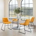 thumbnail image 4 of Silla de Comedor Kessa Muebles Tammy Amarillo, 4 of 9