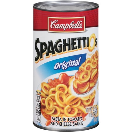 pasta in grams 8 oz Walmart.com Original  SpaghettiOs 22.4oz  Campbell's