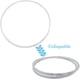 thumbnail image 3 of Aro LED de 36 pulgadas, Willway, 28 colores estroboscópicos y cambiantes, aros de baile LED para niños y adultos, plegable Xemadio LRWJ313-2, 3 of 5