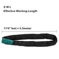 thumbnail image 3 of Runner Deer Black Spanset Aerial Lyra Hoop Rigging Aerial Silks Hanging,Polyester Round Slings Strap,5,300 lb. Vertical Capacity, Multiple Span Set Sizes (3.5M/ 11'6"FT), 3 of 4