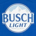 thumbnail image 2 of Busch Light Logo Women's Racerback Blue Tank Top-Large, 2 of 2