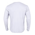 thumbnail image 4 of YOTMKGDO Waffle Thermal Shirts for Men, Long Sleeve Shirt, Men'S Fashion Casual Long Sleeve Round Neck Solid Color Long Sleeve T Shirt Top, White, L, 4 of 6