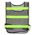 thumbnail image 2 of TEHAUX Emergency Vest Reflective for Traffic Safety Black 1Pcs, 2 of 2