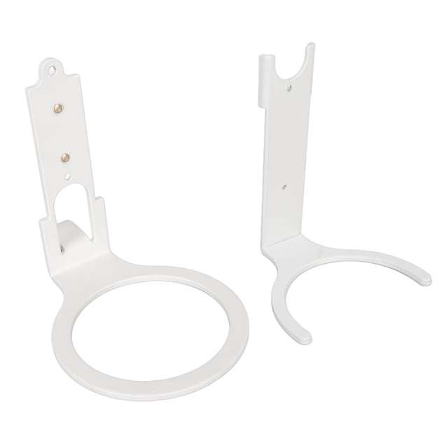 Soporte de pared para altavoz Bling Bling de metal para HomePod de segunda generación color blanco