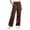 004-Coffee, variant on Sweatpants for Women Baggy Drawstring High Waist Fleece-lined Pants Fall Winter Warm Pants with Pockets
