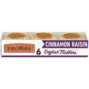 Thomas' Cinnamon Raisin English Muffin, 6 ct pack of 1