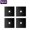 Black-4pcs, variant on Gas Stove Protector Pad Cooker Lid Liner Cleaning Pad For Kitchen Cookware Accessories Pieces Reusable Boiler Hood Protective