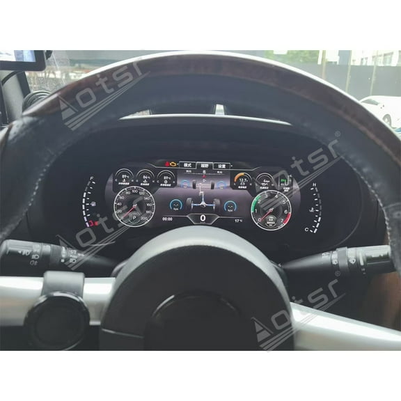 Aotsr 12.3 inch car LCD instrument cluster speedometer suitable for Jeep Wrangler 2007-2010